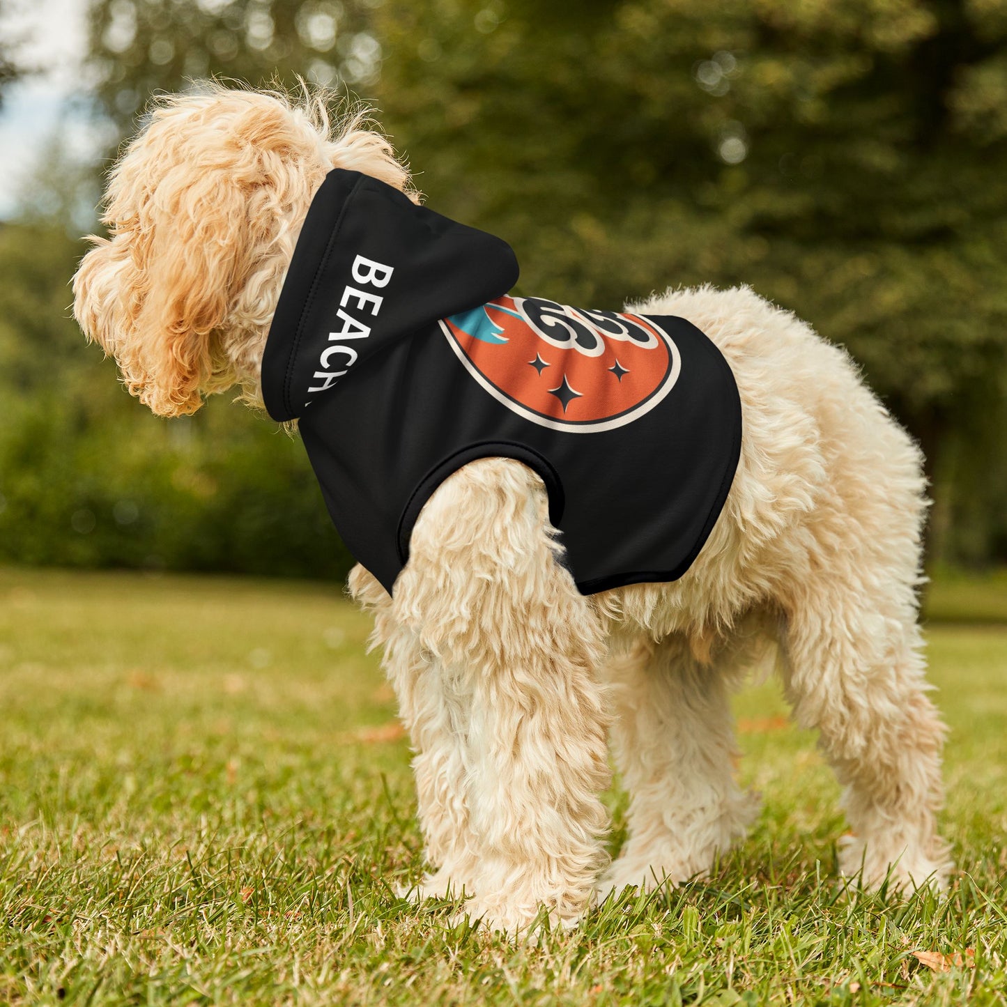 Beach Dog Hoodie for Miller Beach Locals