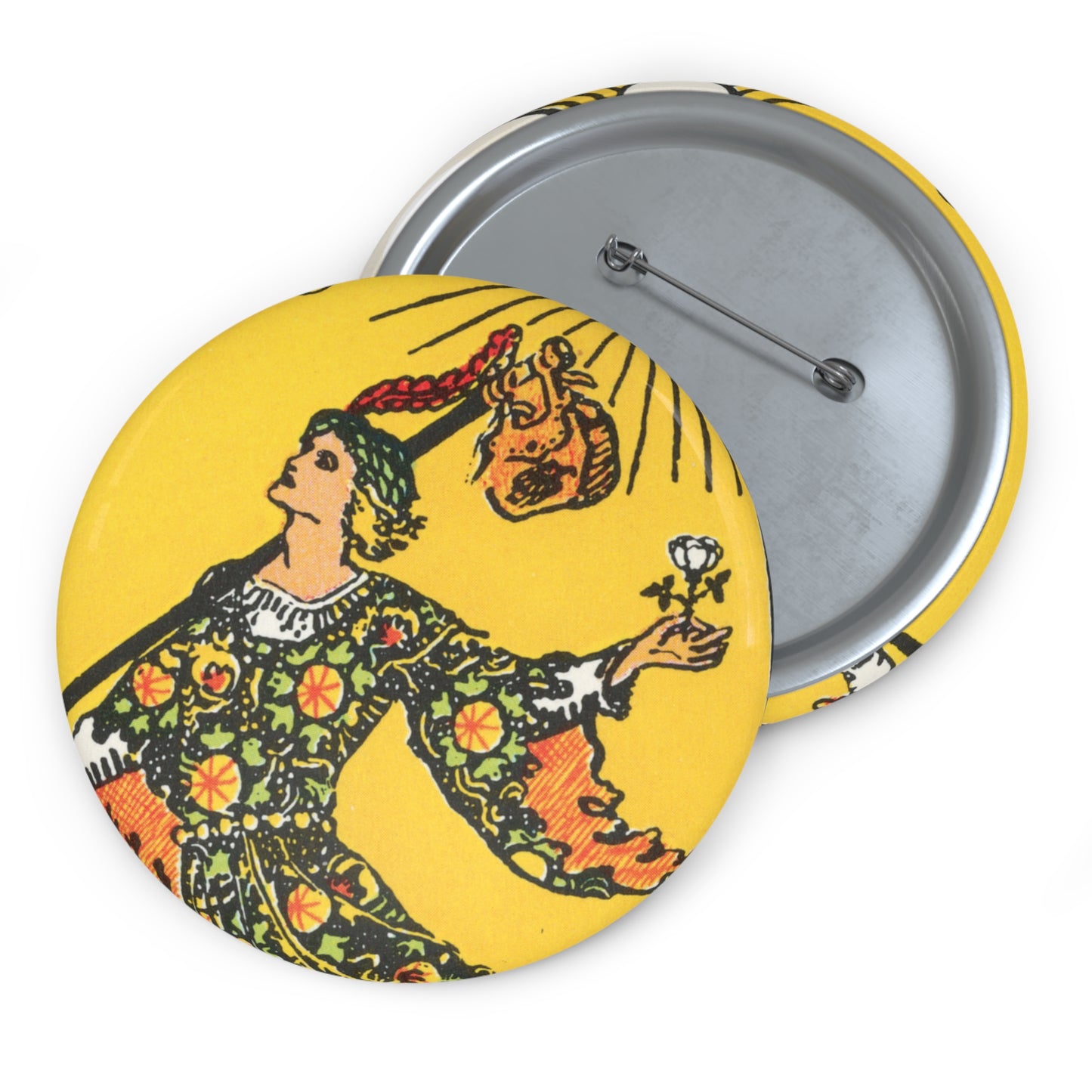 The Fool Pin Button