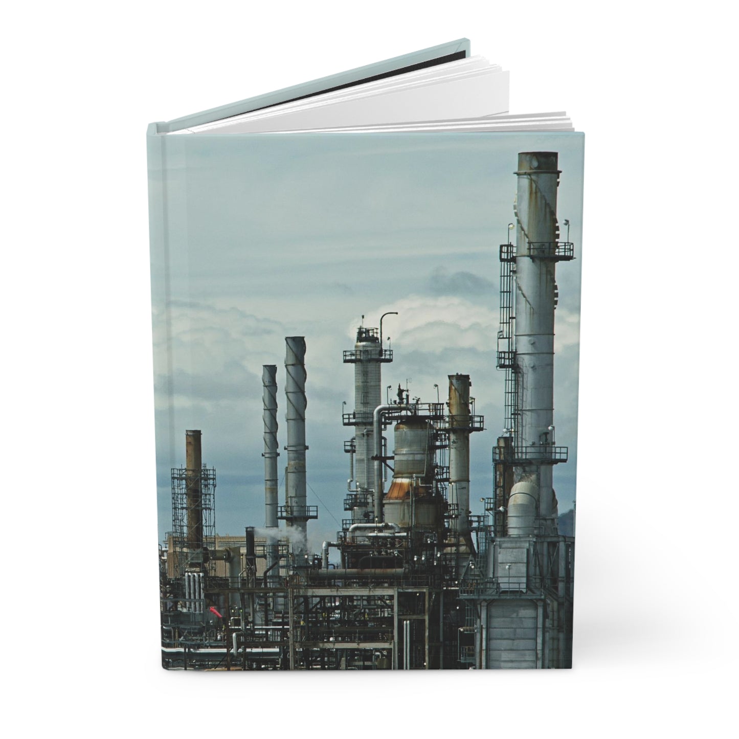 Industrial Landscape Hardcover Journal