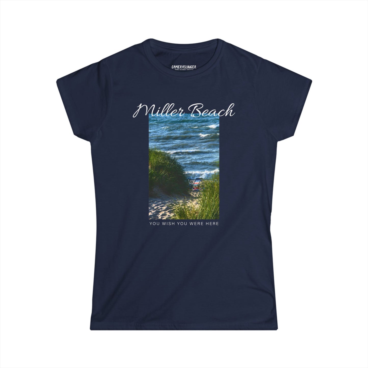 You Wish Miller Beach - Women's Cut Tshirt.