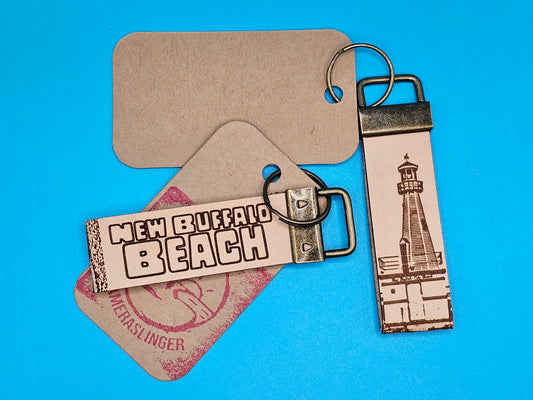 New Buffalo Lighthouse Keytag