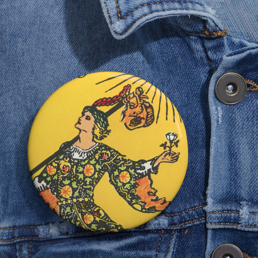 The Fool Pin Button