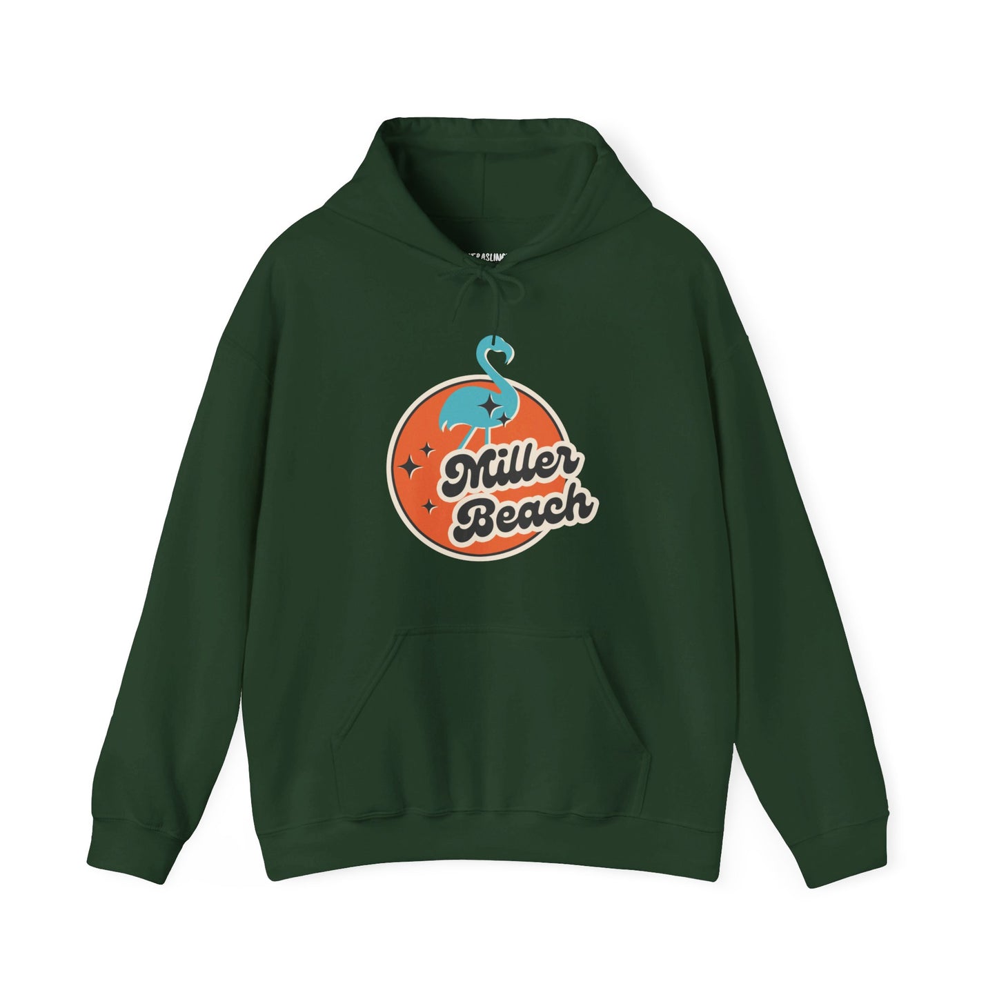 Miller Beach Retro Inspired Hoodie