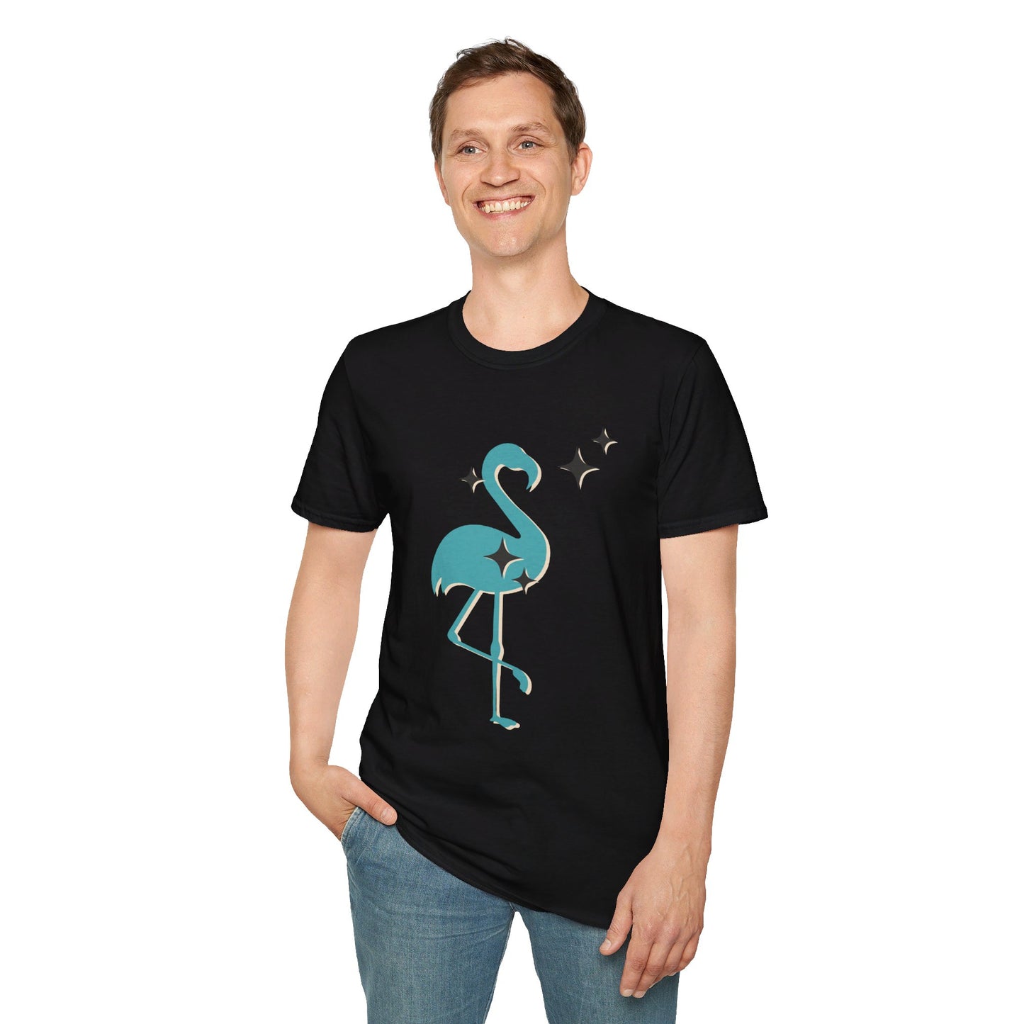 Beach Flamingo Tshirt